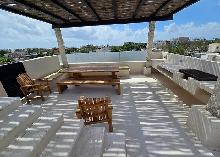 Rooftop Pool And Access