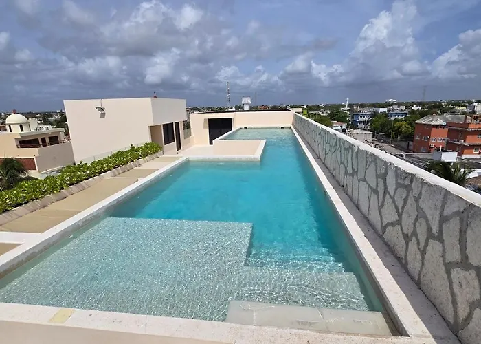 Apartamento Rooftop Pool And Access Playa del Carmen